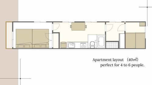 Abeno Apartamento | JAVA HOUSE Nagaiー11min Nambaー2min Airport line Station