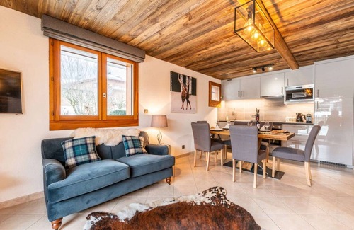 Morzine Apartamento | En una calle tranquila en el centro del pueblo