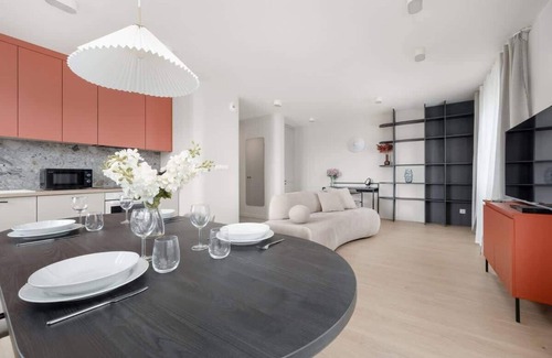 Srodmiescie Apartamento | Jedności Narodowej 200 | Wrocław Prestige Apartment | 2 Bedrooms | Parking