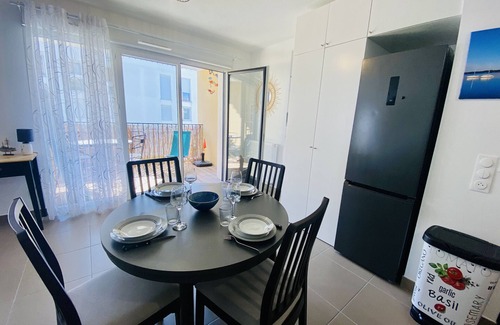 Biscarrosse Apartamento | Joli Appartement T2 avec Balcon et Parking à Biscarrosse Bourg (209)
