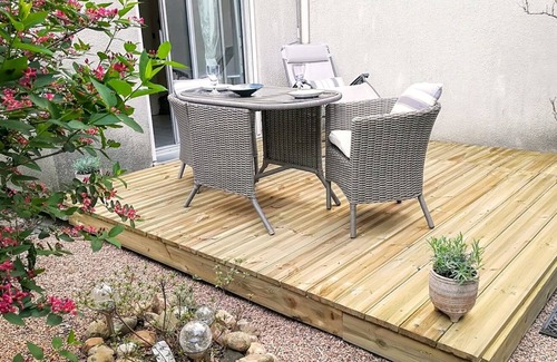 Vieux Vichy Apartamento | Joli F1 Classé 3, Jardin Clos +terrasse, Triangle D'or Vichy, 3mn Thermes,parcs