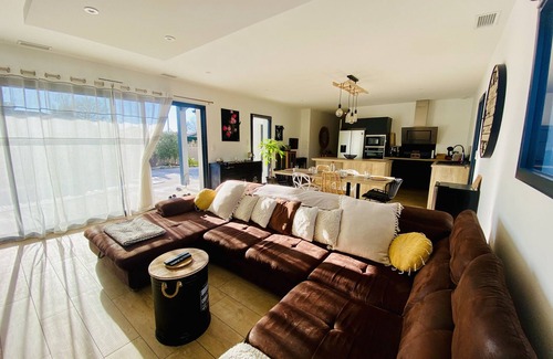 Biscarrosse Villa | Jolie Contemporaine 6 personnes avec Piscine à Biscarrosse (222)