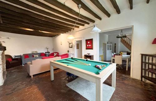 La Lande-sur-Eure Casa | Jolie maison de campagne jardin barbecue billard