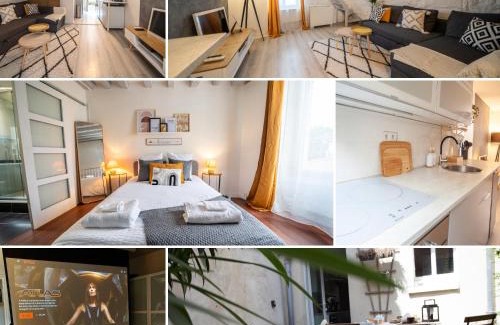 Rueil-Malmaison Apartamento | Joséphine Cosy - Centre Ville-Pets friendly - Home cinema Netflix - Jardin Privé