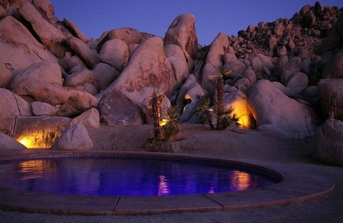 Panorama Heights Casa | Romántica de estilo europeo en Villa de Límites de Joshua Tree Park