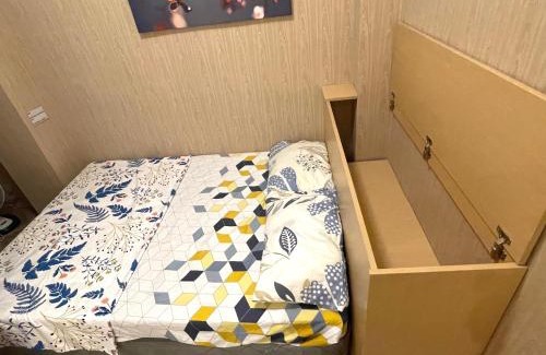 Diliman Apartamento | JT RESIDENCES QC SANITIZE GAMES FIBER INTERNET NETFLIX THOUSAND CABLE TV hotel Quezon ave