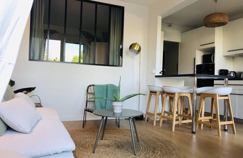 Arnaud Bernard Apartamento | Jules de Toulouse - Terraza - Estacionamiento