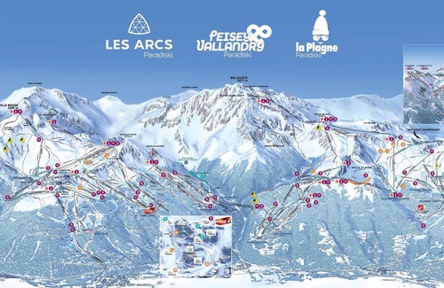 Macot-la-Plagne Apartamento | Juliette & Baptiste's flat Ski-in Ski-out