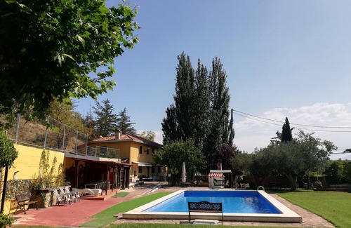 Lanciego Cabaña | JUNCALVERA Villa con piscina en Rioja Alavesa