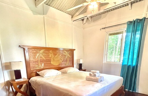 Isla Solarte Casa | Jungle house King with a view of the Caribbean Sea