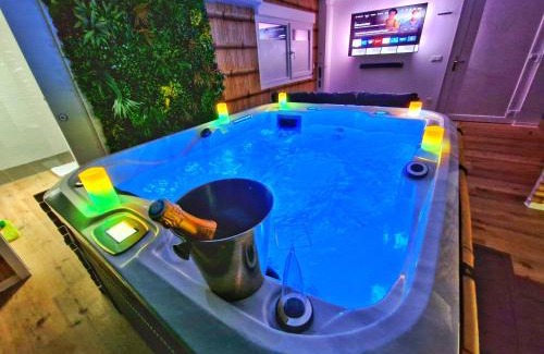 Muntzenheim Apartamento | JUNGLE SPA-4 Pers-Jacuzzi-Parking-Jardin-Clim-Colmar
