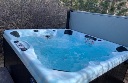 Big Bear City Casa | Juniper's Cottage - Secluded hideaway with a large fenced yard giving the feeling of privacy!