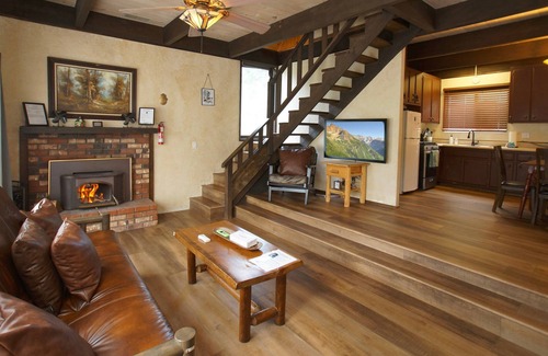 Big Bear Casa | Juniper's Cottage - Hot Tub, Fireplace, Fenced Yard, Pet Friendly