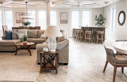 Sandbridge Cabaña | Just Like Heaven- Sandbridge - Waterfront Luxury w/ Backyard Oasis & Golf Cart