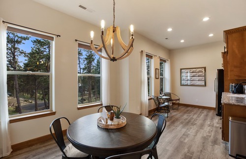 Woodland Park Casa | JUST LISTED -Family Gathering Paradise! Pool, Arcade, Hot Tubs, Fire Pits & MORE
