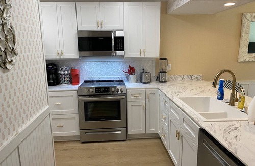 Panama City Beach Villa | Just renovated + perfect for families - stylish ground floor villa.