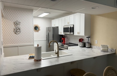 Panama City Beach Villa | Just renovated + perfect for families - stylish ground floor villa.