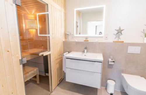 Tossens Apartamento | KüstenPerle - Penthousewohnung mit 2 Schlafzimmern und Sauna