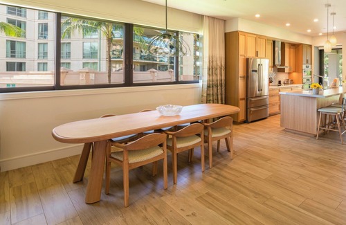 Honokowai Villa | Nueva Villa 1C en Oceanfront Resort, vista parcial al mar