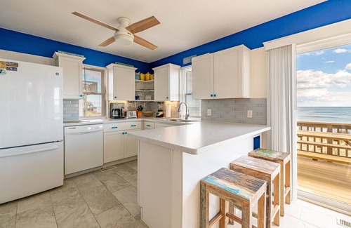 South Nags Head Casa | K1128 Sun Trippin 'FRENTE AL MAR, Grandes terrazas, ¡bien cuidado!