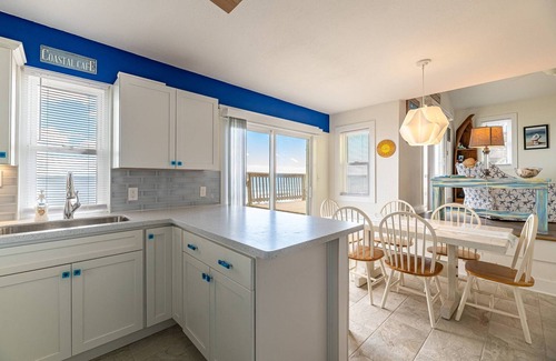 South Nags Head Casa | K1128 Sun Trippin 'FRENTE AL MAR, Grandes terrazas, ¡bien cuidado!