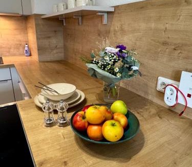 Jever Apartamento | K4 Wohnung mit Gartenblick