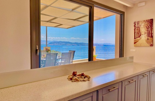 Petaleia Villa | Kalami Beach Villa with private heatable pool