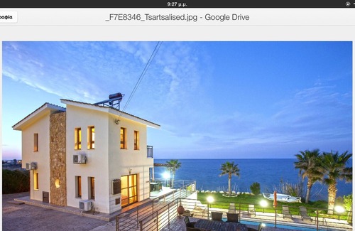 Pomos Villa | Kallinousa! Villa de lujo frente al mar con increíbles vistas al mar y a la montaña.