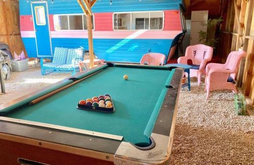Joshua Tree Casa | KAMPINK! Pool, Spa, Gameroom Compound with Amazing Views on 2.5 Acres