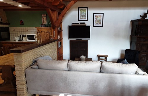 Saint-Avit-Senieur Casa | Casa de carácter con piscina y jardín privado en un entorno verde