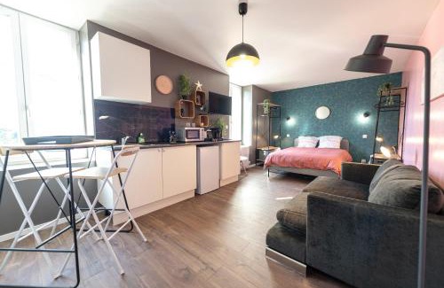 Rive-de-Gier Apartamento | KASA LOUNGE - Climatisation - Au calme