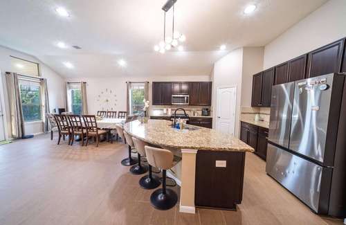 Barker Casa | Katy Luxury Home/ Oasis Backyard with pool