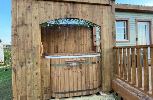 Great Fryup Dale Chalet De Esquí | Keepers Shepherd hut with Hot Tub