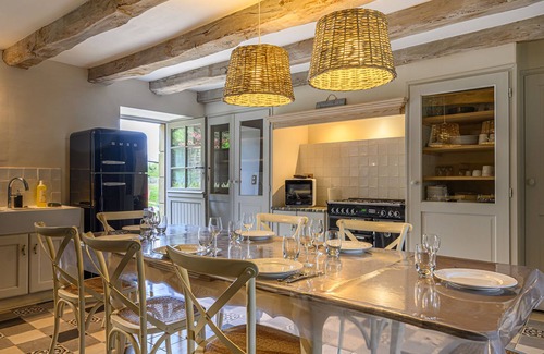 Pluvigner Casa | KERJOSEPH encantador longère cerca de Auray, Carnac y Erdeven, piscina climatizada