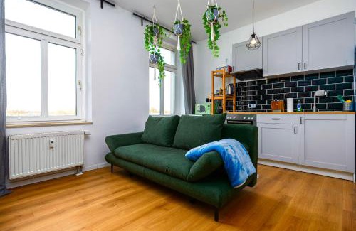 Eutritzsch Apartamento | Kernsaniert-Küche-WIFI-Designerbad-Netflix