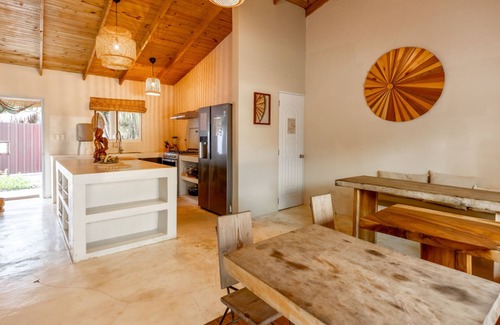Cabarete Villa | Kibayo Lagoon Villa With Palm Tree Garden Lagoon