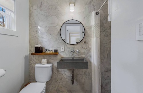 Cashiers Hotel | King Room at our Boutique Bed and Brewery