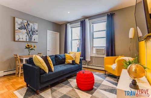 Pelham Bay Apartamento | King Size Bed Fast Wifi 278Mbps Bronx Zoo 2 miles