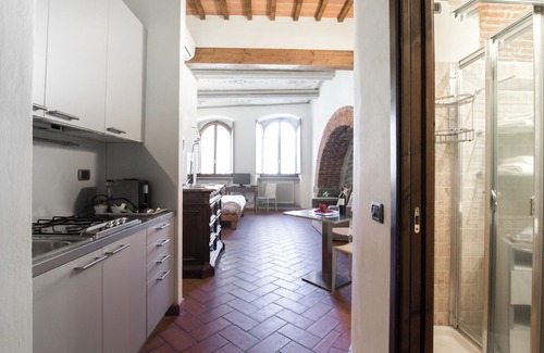Quartiere di Porta Crucifera Condominio | La corte de la casa de huéspedes King "hospitalidad en el centro de Arezzo"