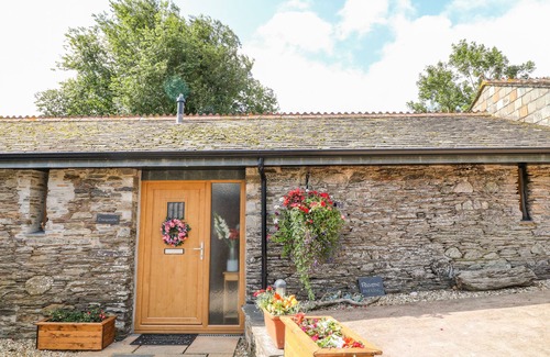 Saltash Cabaña | TREGANTLE, admite mascotas, con chimenea en Tideford, Ref 998752