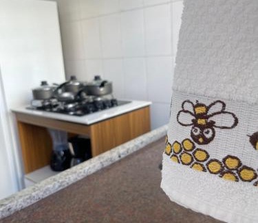 Jardim Virginia Apartamento | Kit net completa na Praia da Enseada