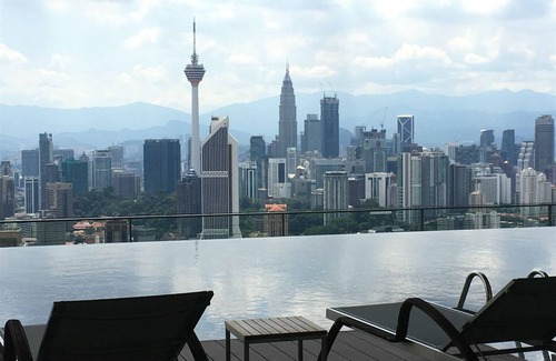 Kuala Lumpur Apartamento | Piscina infinita en la azotea KL Sentral (A)