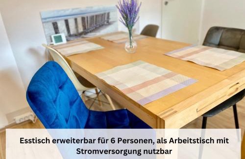 Sankt Wendel Apartamento | Kleine Auszeit Ferienwohnung Vakantiewoning nähe Bosenbergklinik mit Parkplatz, Haustiere willkommen