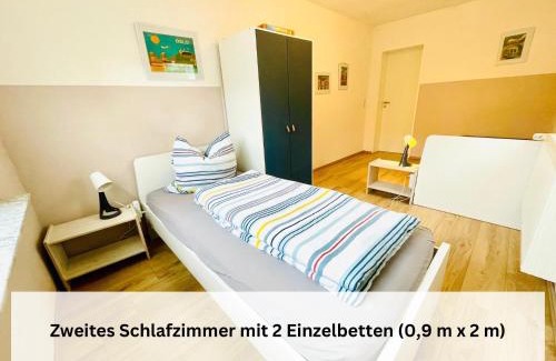 Sankt Wendel Apartamento | Kleine Auszeit Ferienwohnung Vakantiewoning nähe Bosenbergklinik mit Parkplatz, Haustiere willkommen