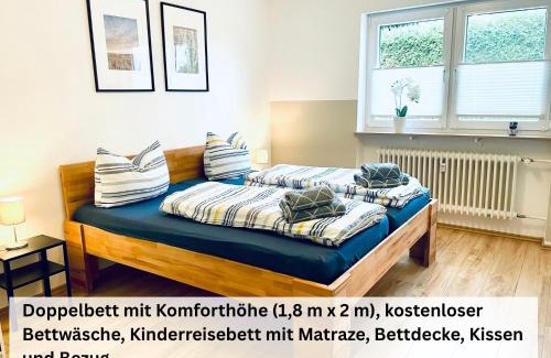 Sankt Wendel Apartamento | Kleine Auszeit Ferienwohnung nahe Bosenbergklinik mit Parkplatz, Haustiere willkommen