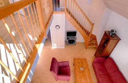 Wendisch Rietz Casa | Colón XL Balcón incl. NK en el parque de vacaciones Scharmützelsee - Ferienpark Scharmützelsee