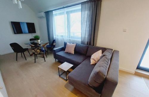 Podgorze Apartamento | Komfortowe mieszkanie, duży taras, bezpłatny parking, AWG APARTMENTS