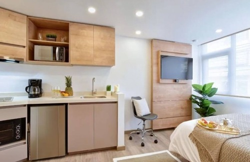 Financial District Apartamento | Konrad 204 Bog