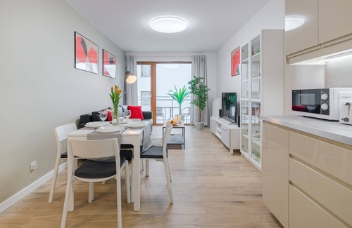 Wrzeszcz Apartamento | Kontinuum 8, apartment with 1 bedroom, Batorego 23 street