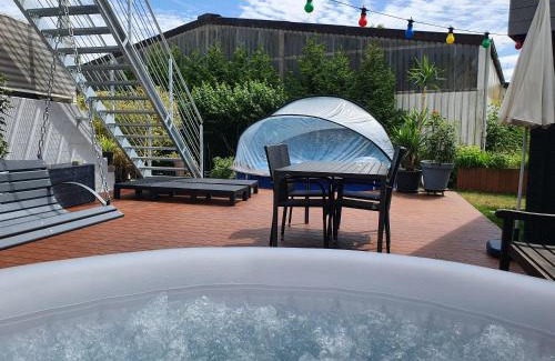 Gleichen Apartamento | Kornhaus - schöne Ferienwohnung mit Pool, Kamin und Terrasse